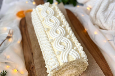 Kókuszos piskótatekercs