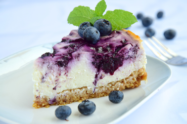 áfonyás sajttorta recept