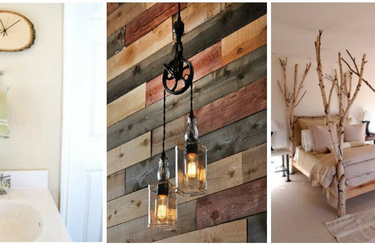 Bemutatjuk a legkülönlegesebb rusztikus stílusú dekorációkat! 