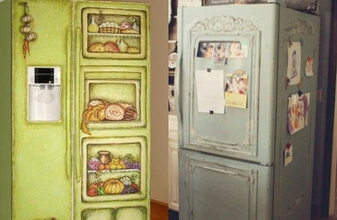 Kreatív ötletek a hűtő felújítására