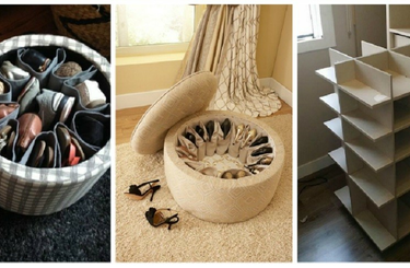 Ötletes cipőtárolási megoldások, trükkök otthonra