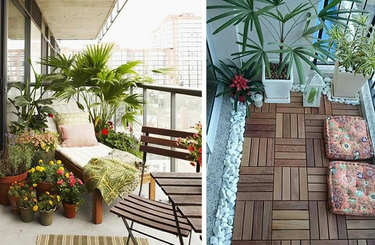 Erkély vagy terasz megszépítése tavasszal