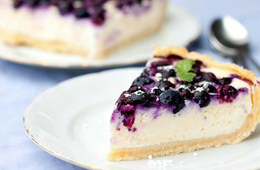 Készítsd el az egészséges, áfonyás sajttorta receptjét!