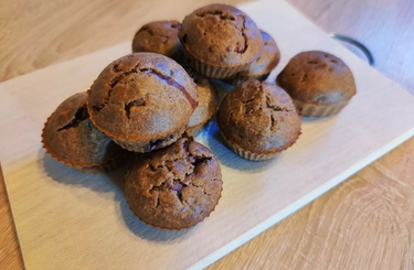 Teljes kiőrlésű muffin