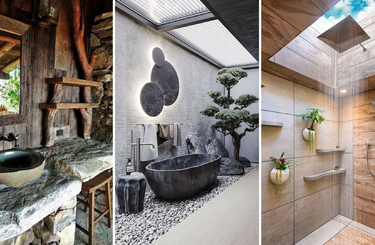 Rusztikus stílusú fürdőszobák, ZSENIÁLIS kivitelezéssel!
