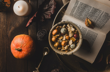 Egyszerű dekorációk őszre, Halloweenre