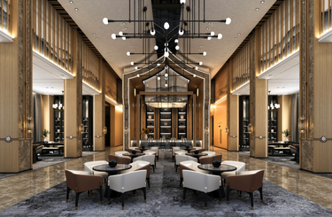 Lakberendezés szállodában