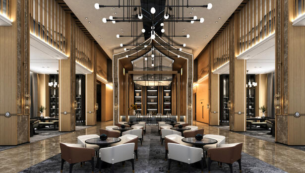 Lakberendezés szállodában