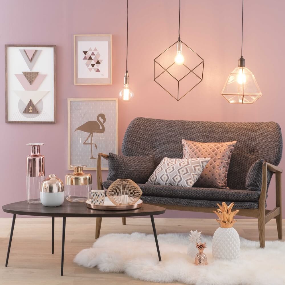 Romantikus hangulat rose gold lakás kiegészítőkkel Varázslatos rose gold kiegészítők