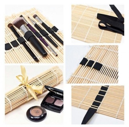 ki gondolta volna, hogy a sushi jótékony hatással lehet a smink cuccokra