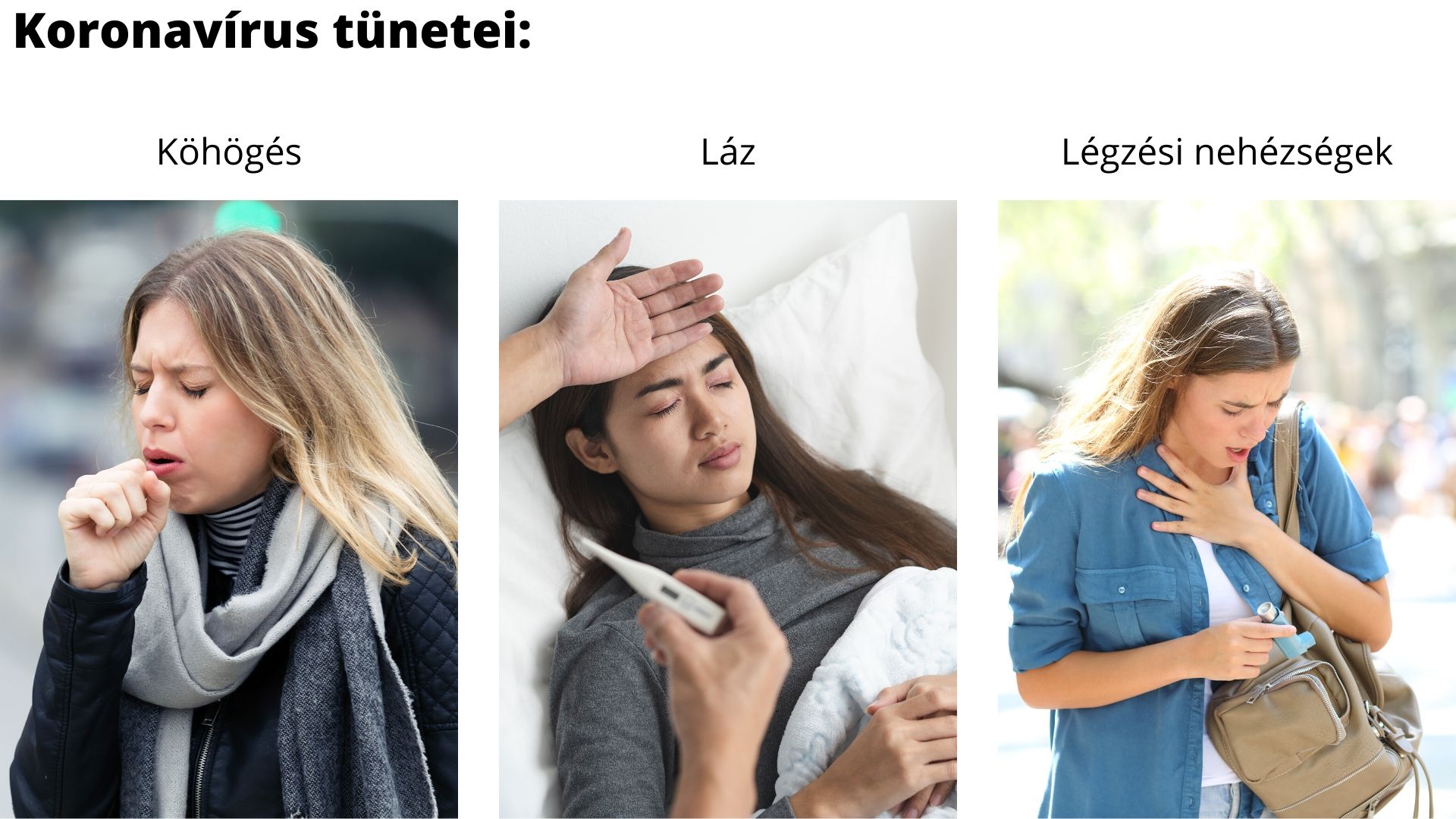 A koronavírus gyakori tünetei! A koronavírus tünetei